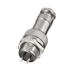 Connector set 16mm GX16-2