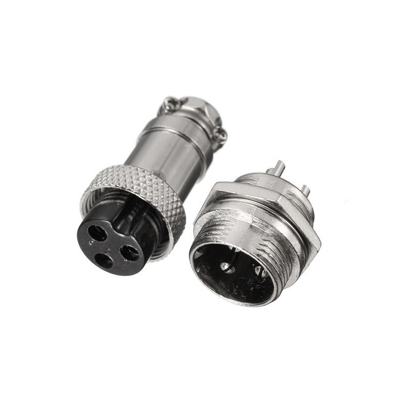 Connector set GX16-3