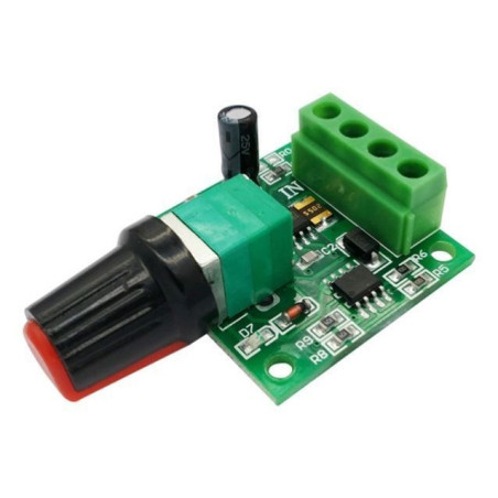 Controller motor DC 3-15V 2A PWM reglabil