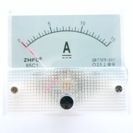 DC analog ammeter 15A (with shunt)