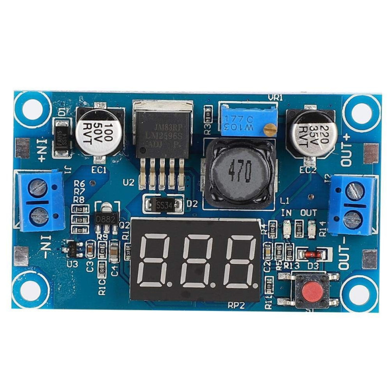 Modul coborâre tensiune LM2596 cu display