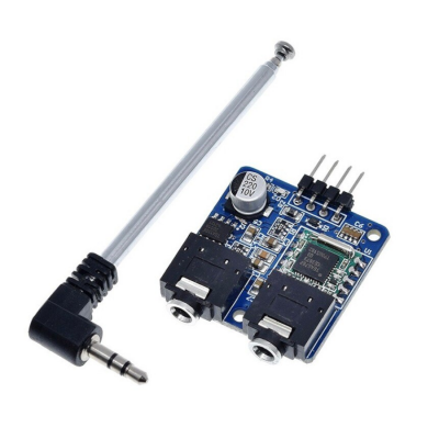 TEA5767 FM Stereo Radio Module 5V for Arduino Radio 76-108MHZ I2C communication With Free Cable Antenna