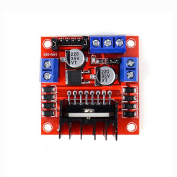 Dual H-Bridge for DC and stepper motors