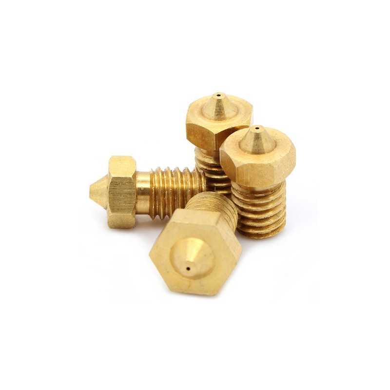 Duza (nozzle) M6 (pas normal 1mm) diametru de la 0.2 la 0.8mm