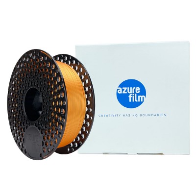 Filament Azure Film - PLA Silk - Portocaliu aprins- 1Kg - 1.75mm