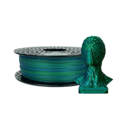 Filament Azure Film - PLA Dual -Albastru - Verde Perlat 1Kg - 1.75mm