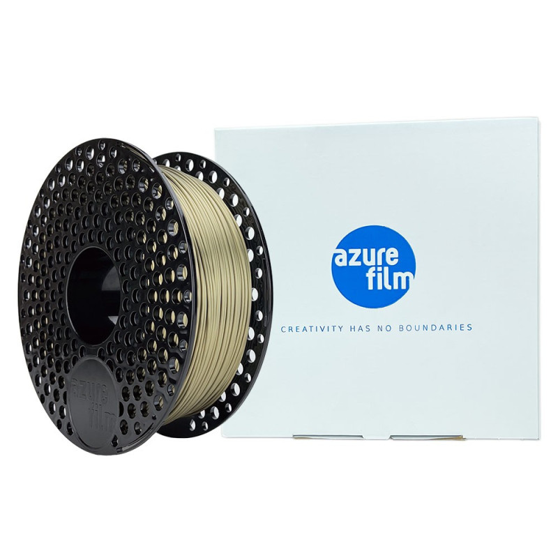 Filament Azure Film - PLA Silk - Olive Gold - 1Kg - 1.75mm