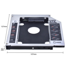 Adaptor HDD/SSD laptop la DVD-ROM