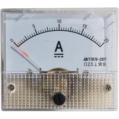 Ampermetru analogic curent continuu 20A DC (cu shunt)