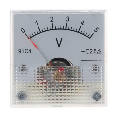 Voltmetru analogic 0-250V 91C4 pentru curent continuu DC
