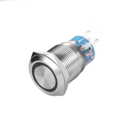 Buton cu led 16mm fara retinere 220V