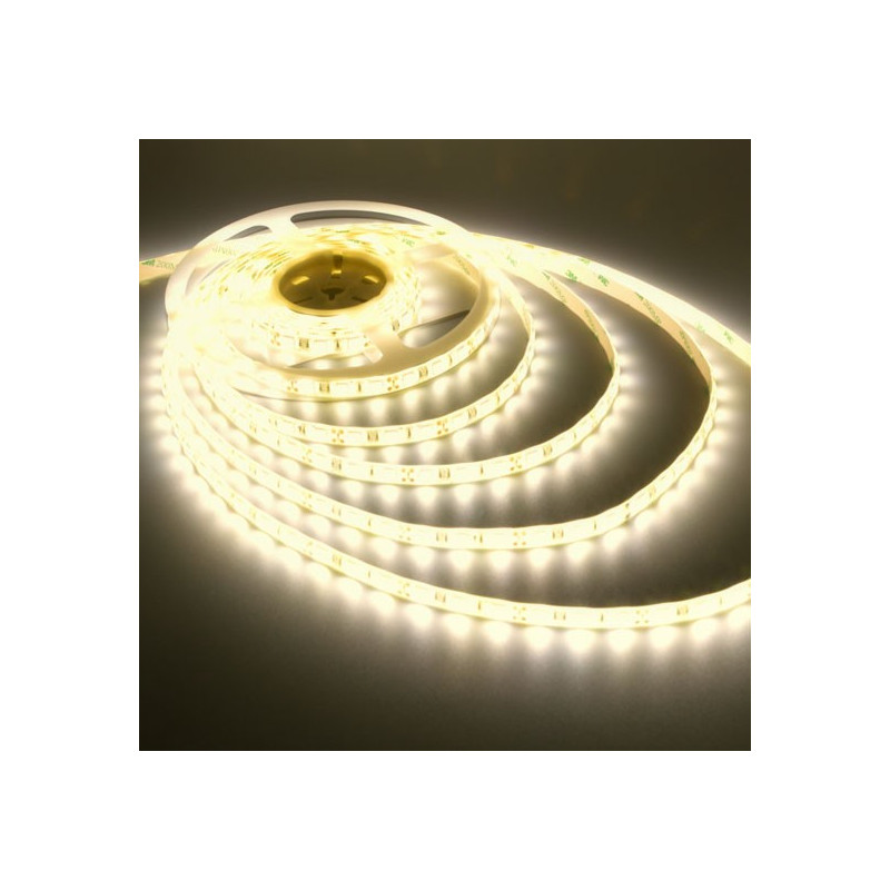 Ledstrip warm white 2835 60 led/m 5m