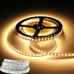 Ledstrip yellow 2835 60 led/m 5m