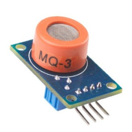 MQ-3 Gas detection module: alcohol, ethanol