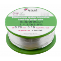 Leadfree solder wire 0.7mm 100gr Cynel