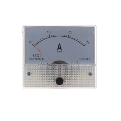 DC Analog Ammeter 30A (with shunt)