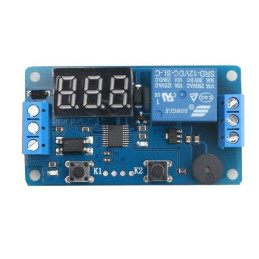 Modul temporizator releu 12V cu display 1 program