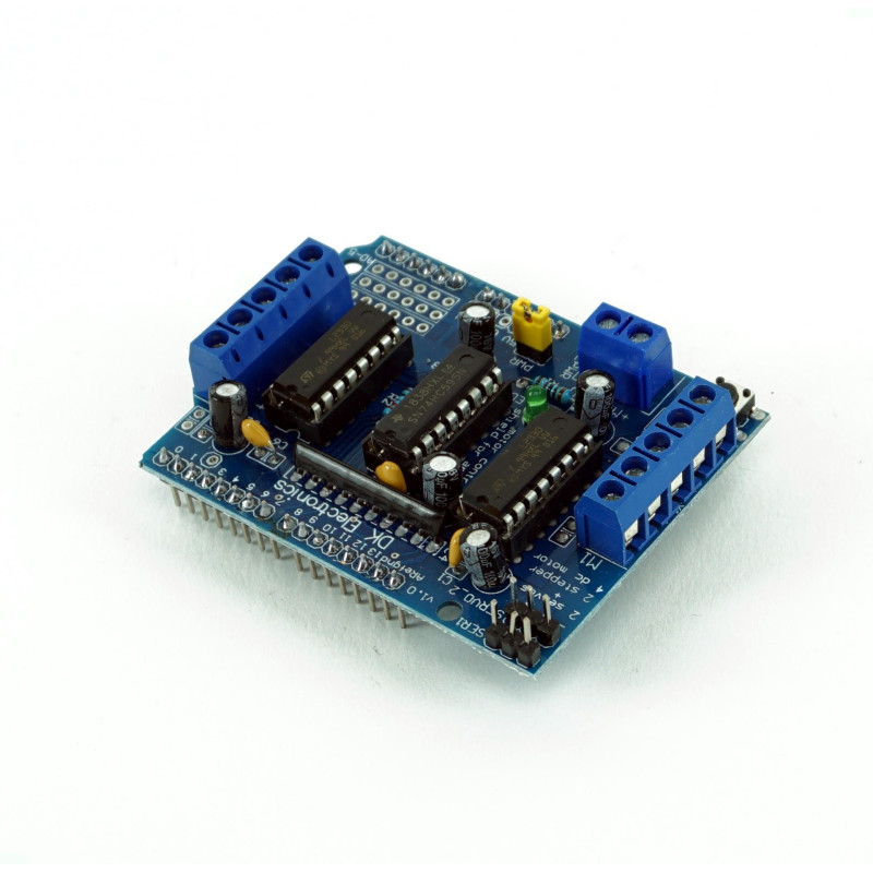 Motor control shield L293D