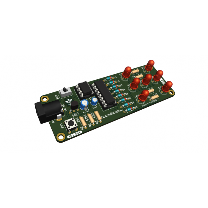 GroundStudio Zar electronic din LED-uri - Kit DIY