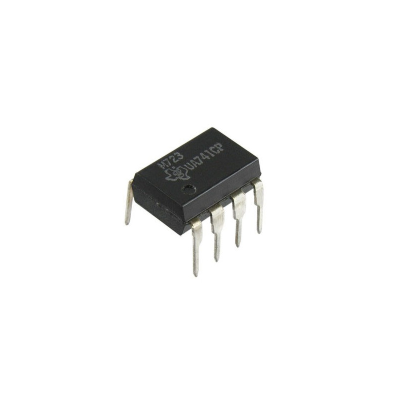 Operational amplifier UA741 - 1 channel DIP op-amp