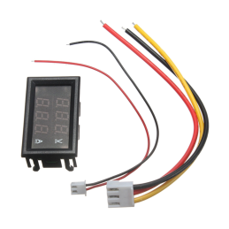 Panel voltmeter + ammeter