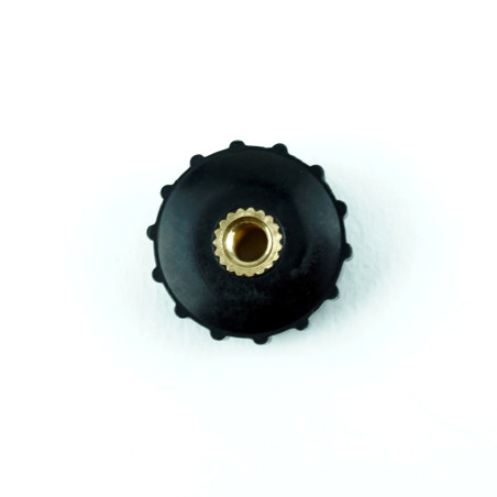 Plastic Covered Screw M4 Brass