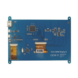 Display LCD de 7" 800x480 cu touch capacitiv pentru Raspberry Pi - HDMI