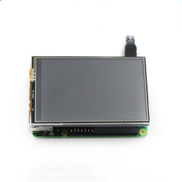 Display LCD de 3.5" 320x480 cu touch rezistiv pentru Raspberry Pi