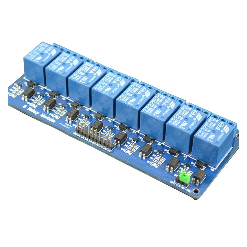 Modul releu 8 canale comandat 5V