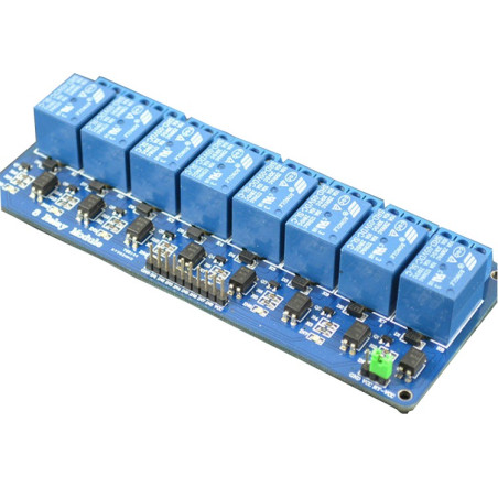 Modul releu 8 canale comandat 5V