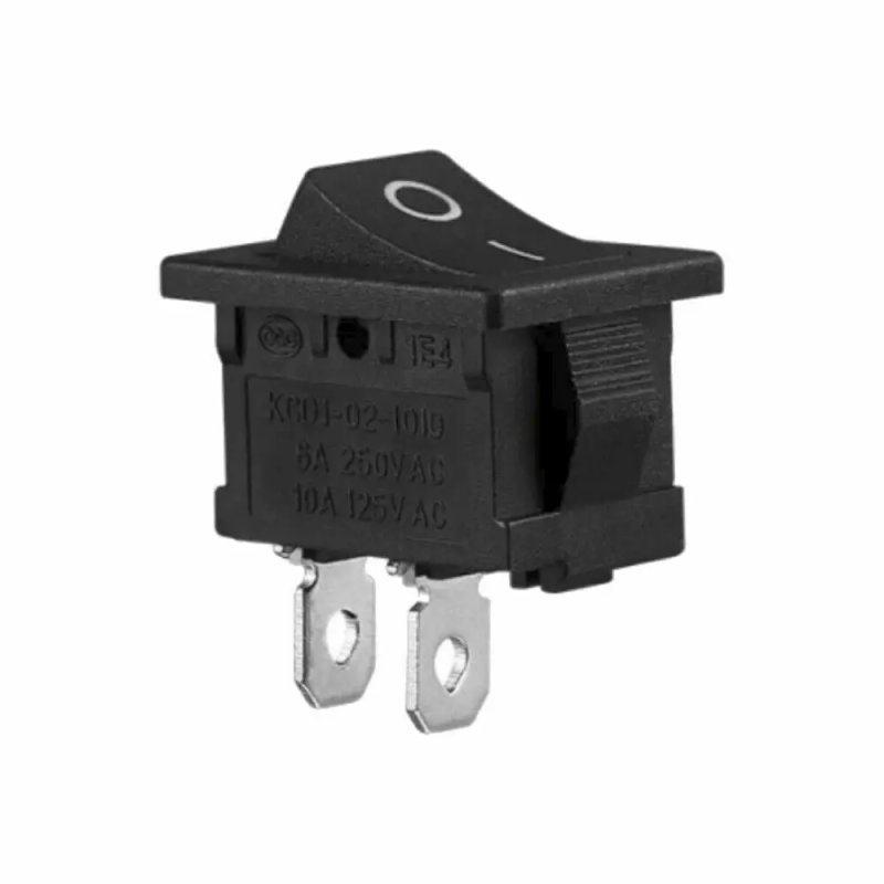 Rocker switch - black - 21mm