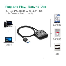 Convertor SATA USB (alimentare externa)