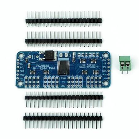 Modul driver servo I2C 16 canale pwm