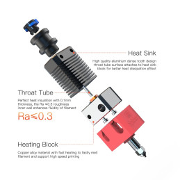 Spider High-temperature and High-speed Hotend