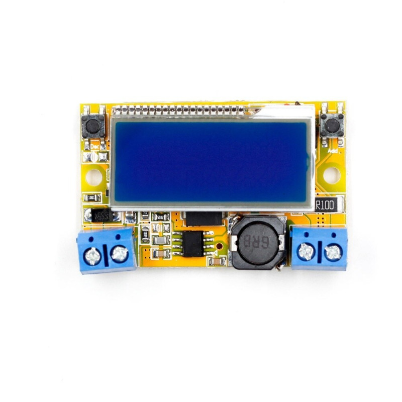 Modul coborator tensiune de la 5-23V la 0-16V 3A cu display