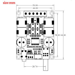 TPA3116 Audio Stereo Amplifier Board