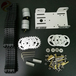 Tank chassis with 33GB-520 motors